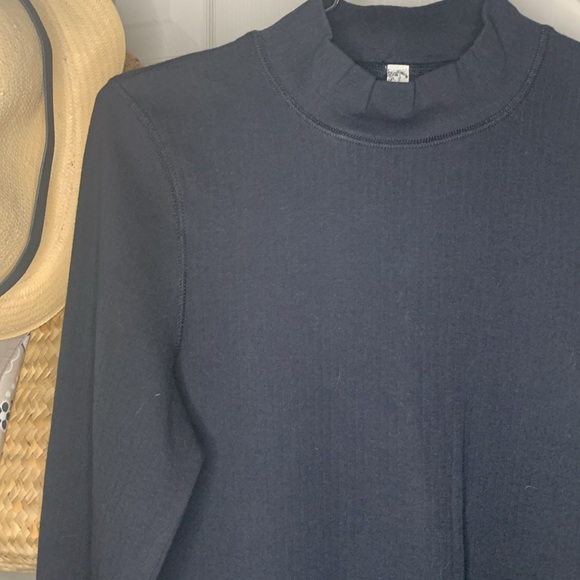 Intamilty free free people mock neck long sleeve tshirt , thermal - Picture 8 of 9